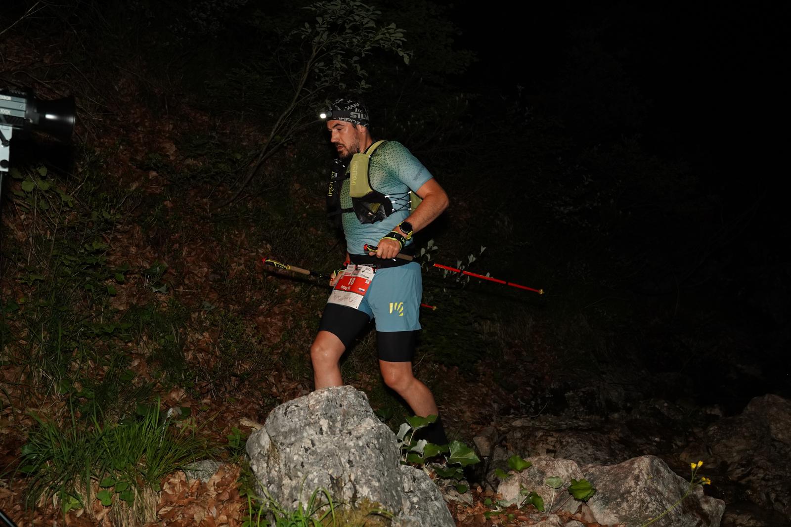 Dolomiti Extreme Trail Matej Orsag 2024 01 - v noci