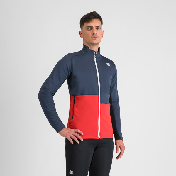 Sportful ENGADIN bunda galaxy blue/tango red