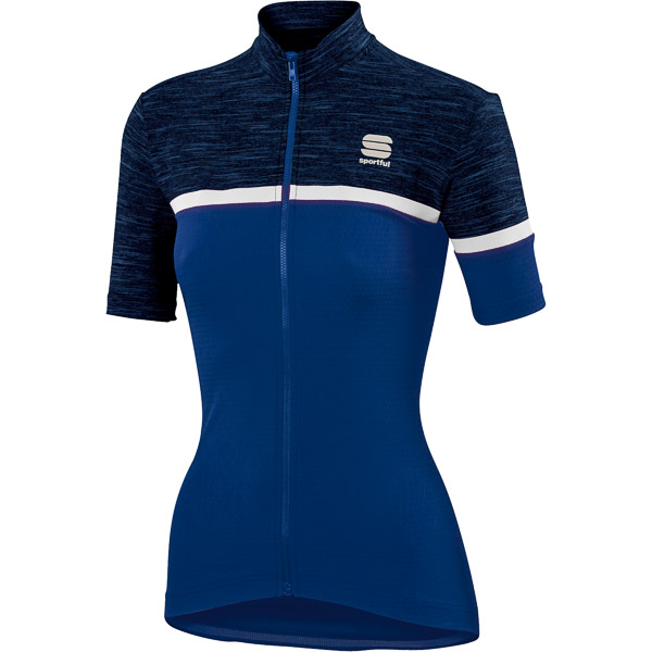 Sportful Giara dámsky cyklo dres modrý/biely