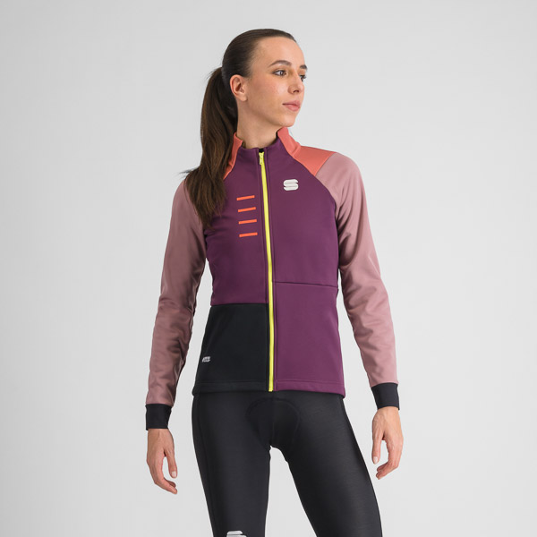 Sportful TEMPO dámska bunda bordeaux mauve dusty red