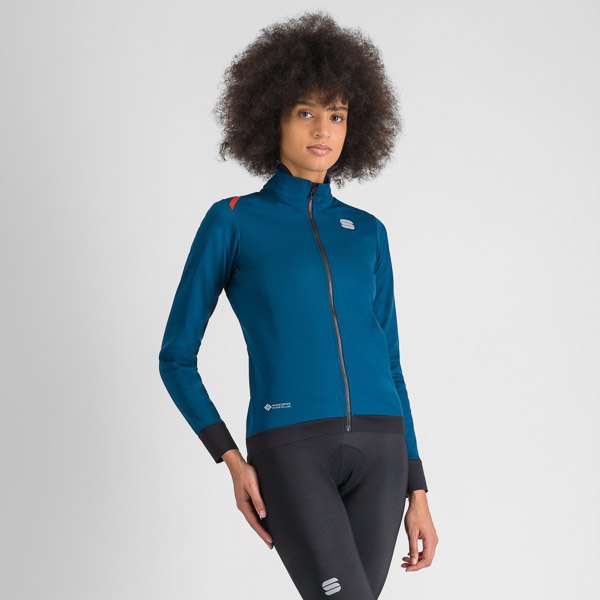 Sportful FIANDRE dámska bunda teal blue