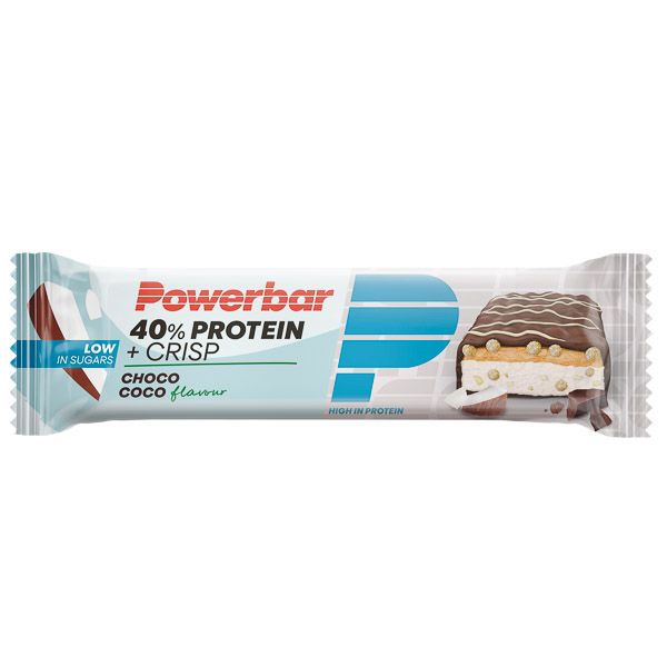 PowerBar ProteinPlus Crisp 40% tyčinka 40g Čokoláda-Kokos