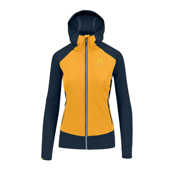 KARPOS LEDE W JACKET KUMQUAT/OUTER SPACE