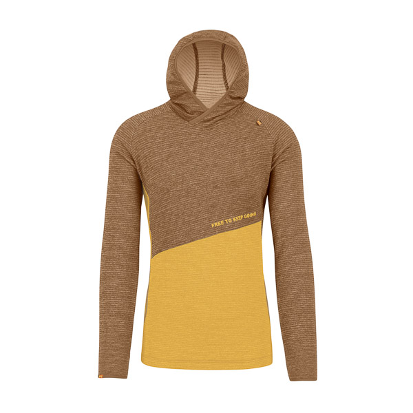 Karpos Camoscio Hoodie Nuthatch/Golden