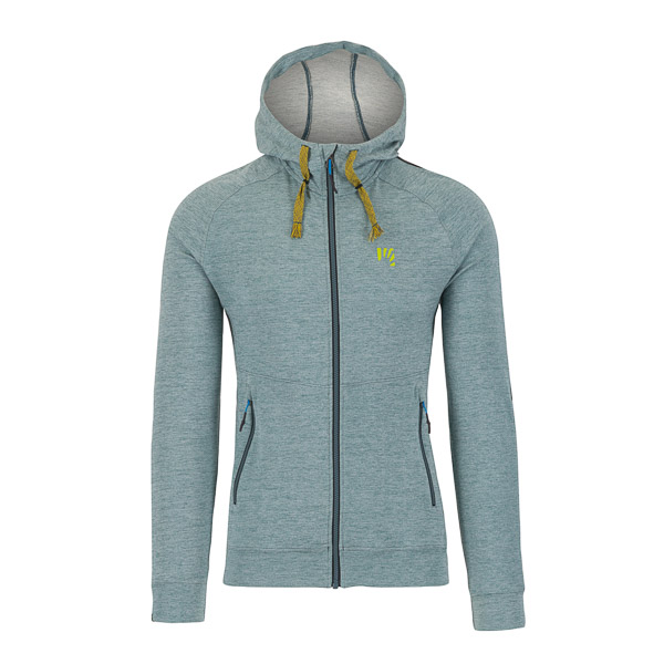 Karpos Easyfrizz Full-Zip Hoodie North Atlantic Melange