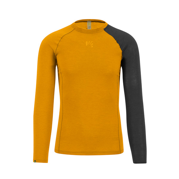 Karpos Dinamico Merino 130 Jersey Ls Golden/Black