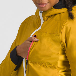 Sportful XPLORE THERMAL dámska bunda wood yellow