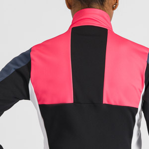 Sportful SQUADRA dámska bunda galaxy blue/raspberry pink