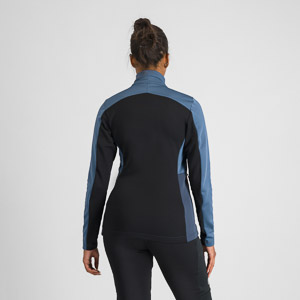 Sportful ENGADIN dámska bunda natural gray/galaxy blue