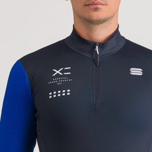 Sportful SQUADRA dres galaxy blue/bright blue