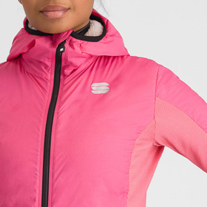 Sportful PUFFY dámska bunda raspberry pink