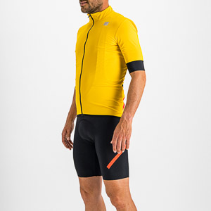 Sportful Fiandre Light NoRain bunda s kr. rukávom žltá