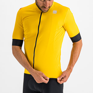 Sportful Fiandre Light NoRain bunda s kr. rukávom žltá