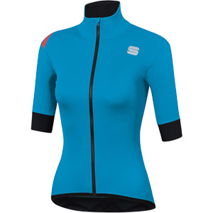 Sportful Fiandre Light NoRain dámska bunda s kr. rukávom modrá