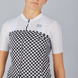 Sportful Checkmate dámsky dres biely