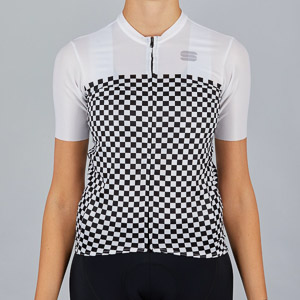 Sportful Checkmate dámsky dres biely