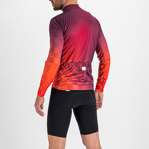 Sportful ROCKET THERMAL dres červený/červený grepfruit