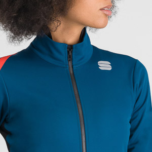 Sportful FIANDRE MEDIUM dámska bunda teal blu