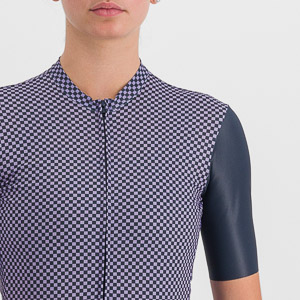 Sportful CHECKMATE dámsky dres galaxy blue chalck violet