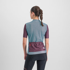 Sportful CHECKMATE dámsky dres huckleberry blue radiance