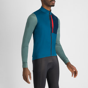 Sportful SUPERGIARA THERMAL dres teal blu shrub green