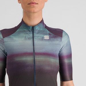 Sportful FLOW SUPERGIARA dámsky dres galaxy blue violet