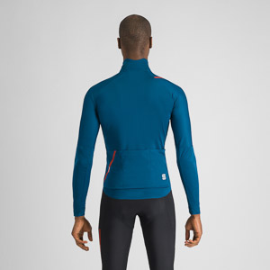 Sportful FIANDRE PRO bunda s dlhým rukávom teal blu