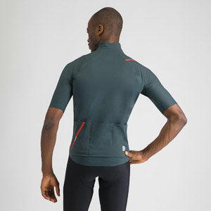 Sportful FIANDRE PRO bunda s krátkym rukávom dark green