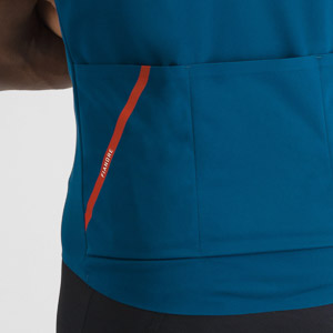 Sportful FIANDRE PRO bunda s krátkym rukávom teal blu