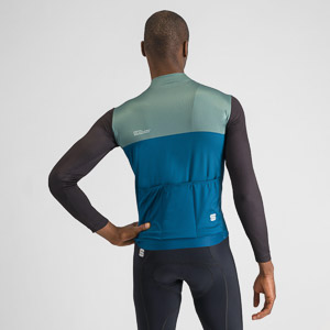 Sportful PISTA THERMAL dres blue green black orange