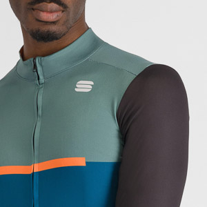 Sportful PISTA THERMAL dres blue green black orange