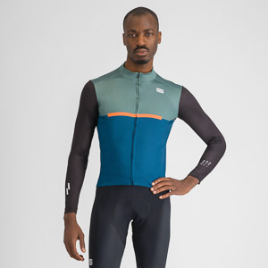 Sportful PISTA THERMAL dres blue green black orange