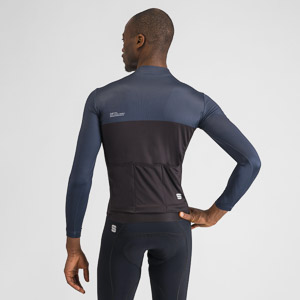 Sportful PISTA THERMAL dres black blu white