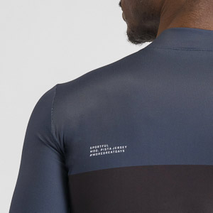 Sportful PISTA THERMAL dres black blu white