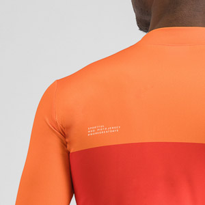 Sportful PISTA THERMAL dres red orange black