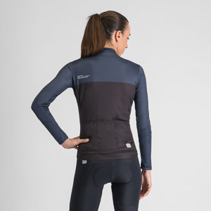 Sportful PISTA THERMAL dámsky dres black blu white