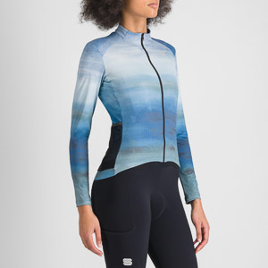 Sportful FLOW SUPERGIARA THERMAL dámsky dres blue vintage