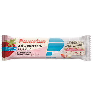 PowerBar ProteinPlus Crisp 40% tyčinka 40g Jahoda-biela čokoláda