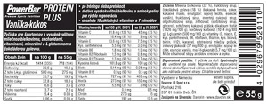 PowerBar ProteinPlus 30% tyčinka 55g Vanilka-Kokos