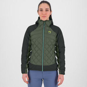 Karpos Lastei Active Plus W Jacket Thyme/Black Sand