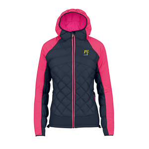 Karpos Lastei Active Plus W Jacket Vulcan/Fandango Pink