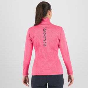 Karpos Pizzocco W Half Zip Fandango Pink