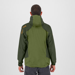 KARPOS LOT RAIN JACKET RIFLE GREEN/CEDAR GREEN