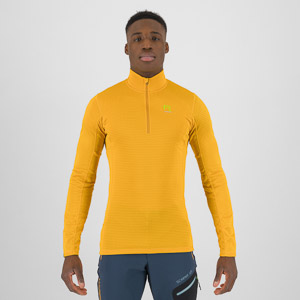 Karpos Croda Light Half Zip  Flíska Golden