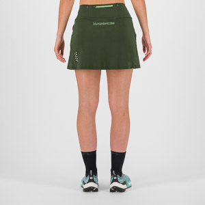 KARPOS LAVAREDO RUN SKIRT CEDAR GREEN/RIFLE GREEN