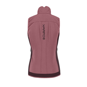 Karpos Alagna Plus Evo Dámska Vesta Deco Rose/Huckleberry