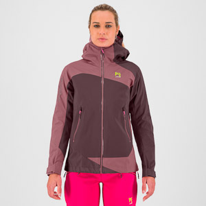 Karpos Marmolada W Jacket Huckleberry/Deco Rose