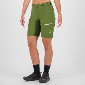 KARPOS VAL VIOLA W SHORTS CEDAR GREEN/RIFLE GREEN