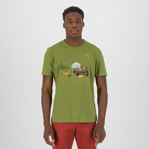 KARPOS GENZIANELLA T-SHIRT CEDAR GREEN