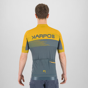 Karpos Green Fire Jersey North Atlantic/Lemon Curry/Dar